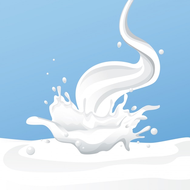 Milk splash fyer