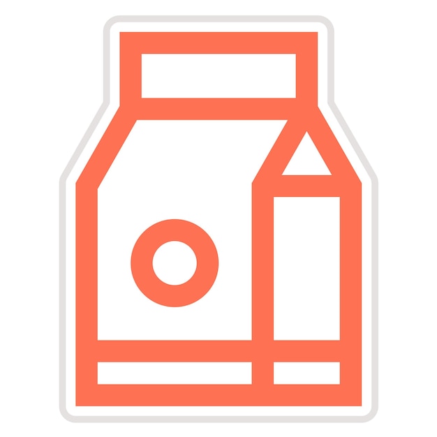 Milk Vector Icon Design Illustration