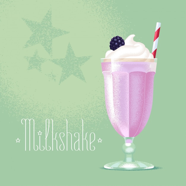 Milkshake illustration