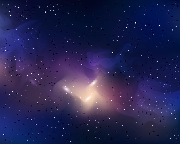 Premium Vector | Milky way background