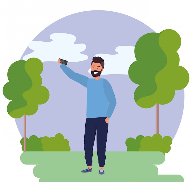 millennial person stylish outfit frame
