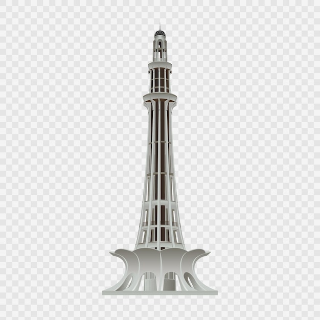 Minar-e-Pakistan transparent background Template