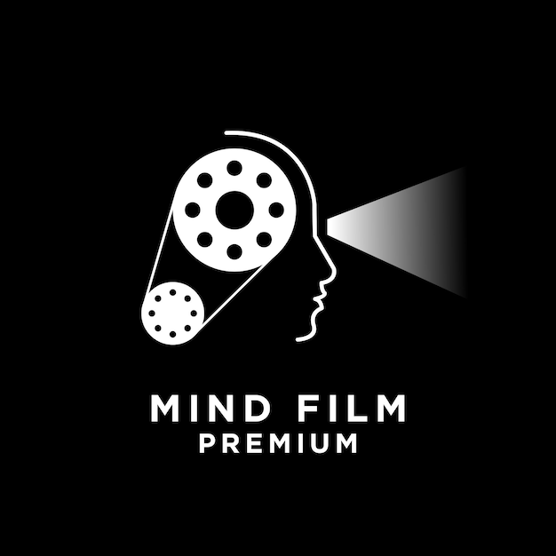 Mind Film logo icon design