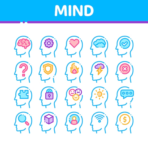 Mind Icons Collection