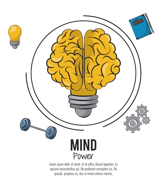 Modello di potere mentale e cervello