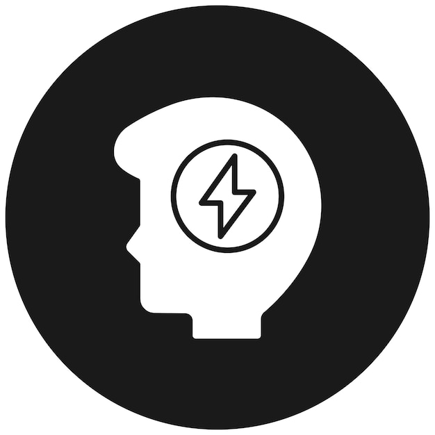 Mind Power vector icoon Kan worden gebruikt voor Entrepreneurship iconset