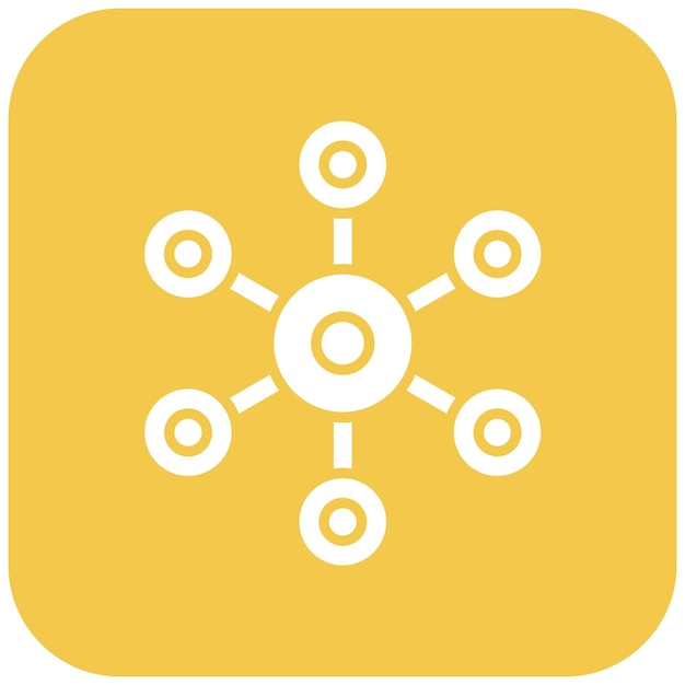 mindmap icon vector image can be used for ux and ui