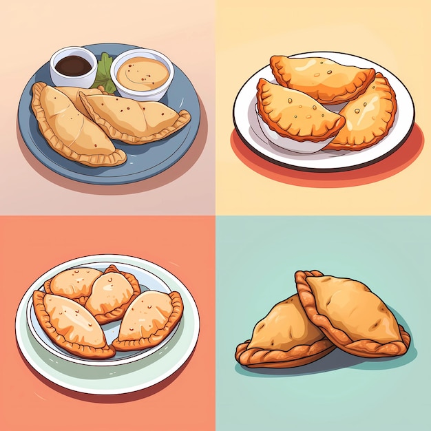 Vector mini_empanadas