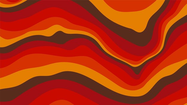 Minimaal abstract kleurenschema uit de jaren 70