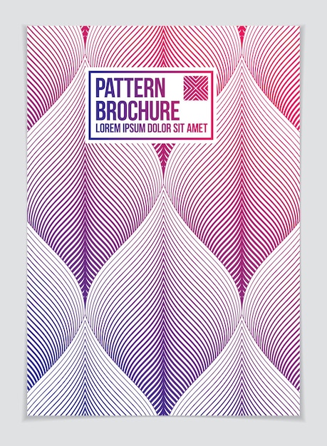 Minimaal omslagontwerp. vector geometrische patroon abstracte achtergrond. ontwerpsjabloon voor flyer, boekje, wenskaart, uitnodiging en reclame. a4 afdrukformaat.