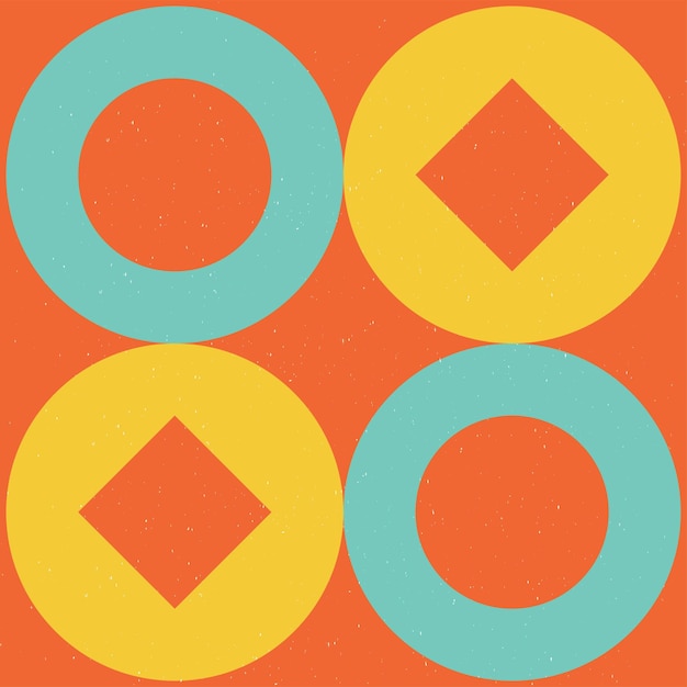 Vector the minimal abstract creative shape retro 80's vector elements collection