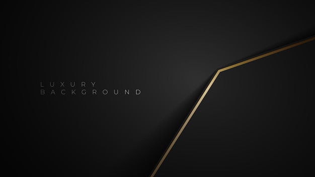 Minimal abstract luxury background with gold lines
