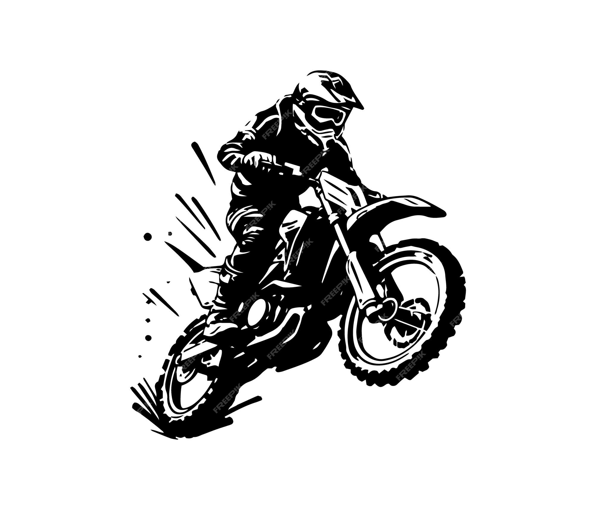 Motocross Vector Art, Icons, and Graphics for Free Download