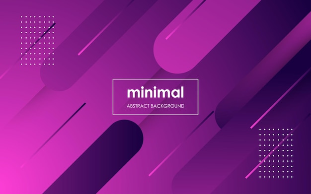 Minimal abstract purple gradient color shape geometric background eps10 vector