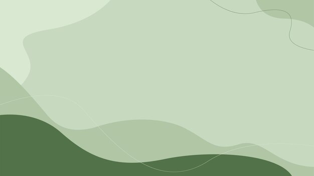 Vector minimal background simple green design vector