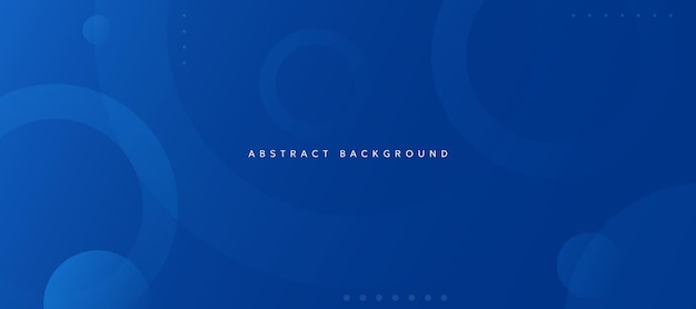 Vector minimal blue geometric background dynamic shape elements vector illustration