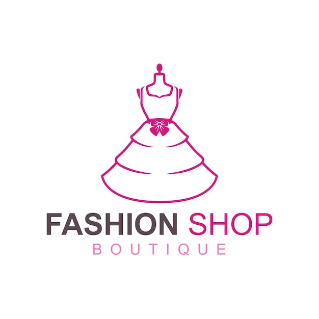 Logo di moda boutique minimal