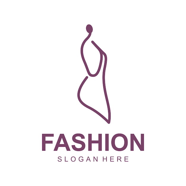 Premium Vector | Minimal boutique fashion logo