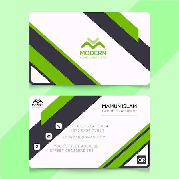 Minimal Business Card Design Template