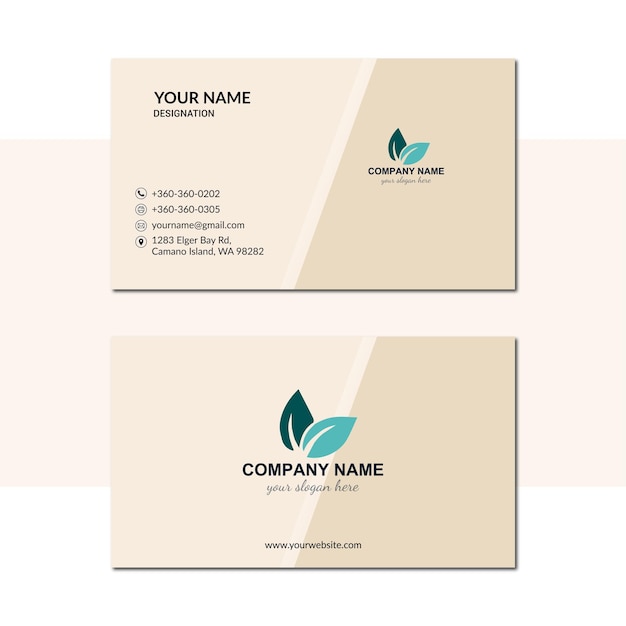 Minimal Business Card Design