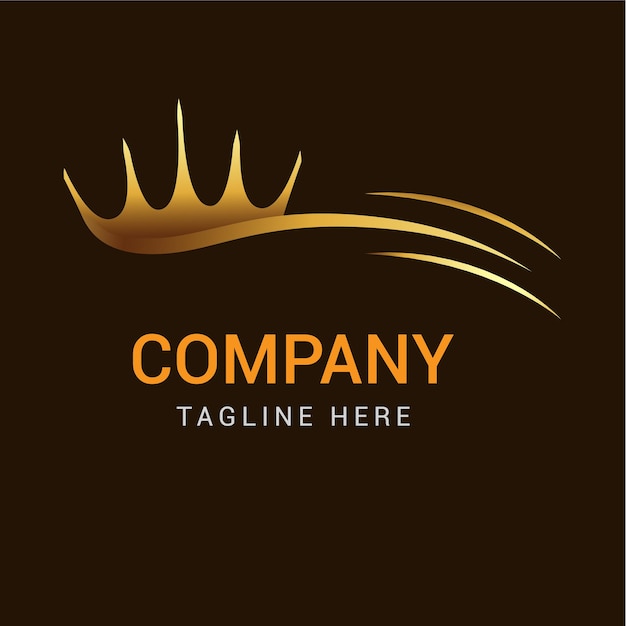 Минималистичный дизайн логотипа comb queen с градиентными цветами.