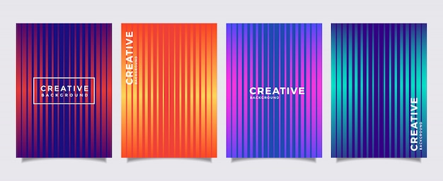 Vector minimal covers design. background modern design. cool gradients.