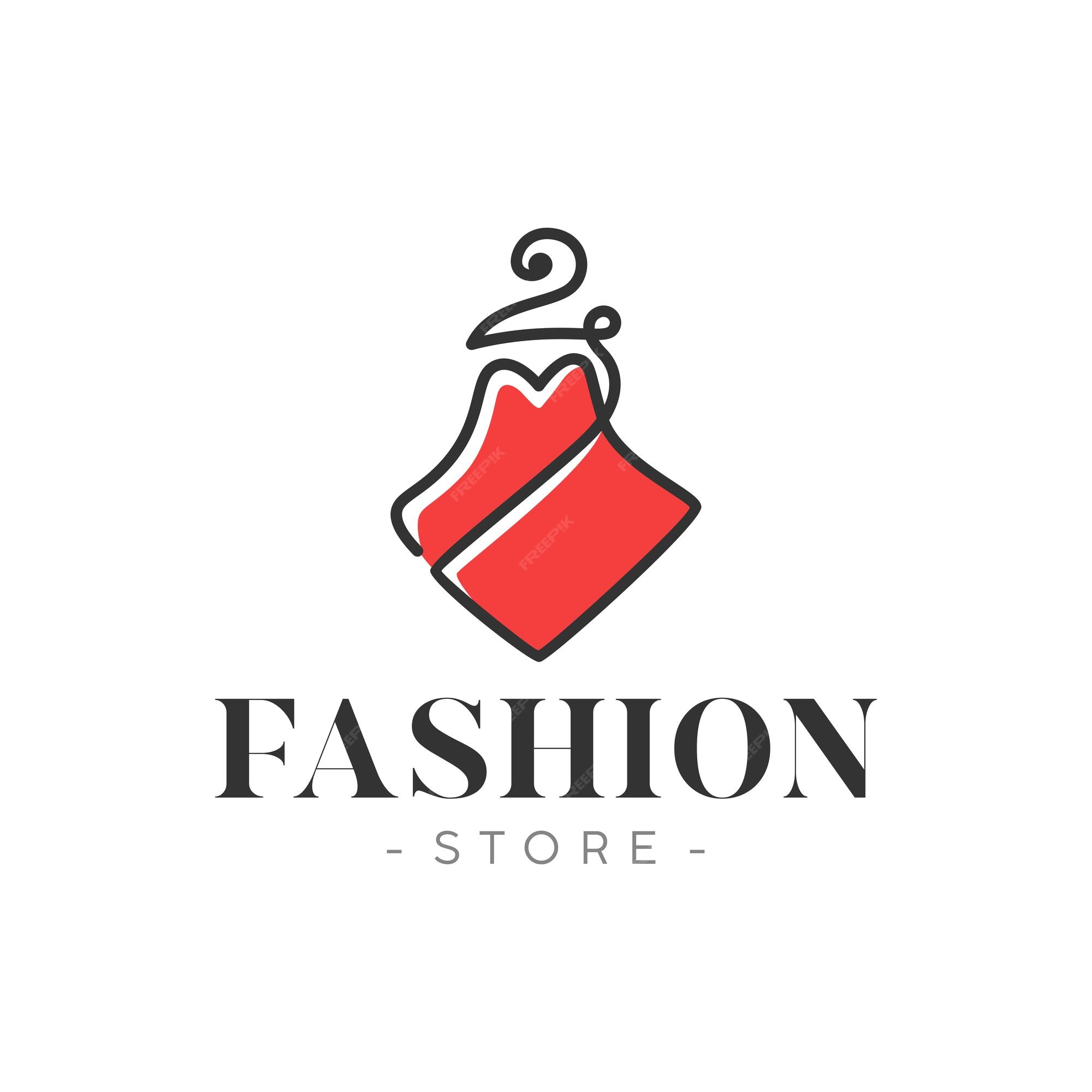 Premium Vector | Minimal fashion logo in elegant style