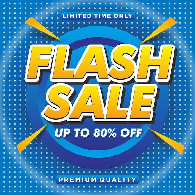 minimal flash sale background free vector