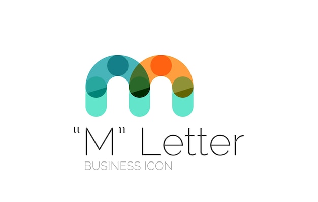 Minimal font or letter logo design