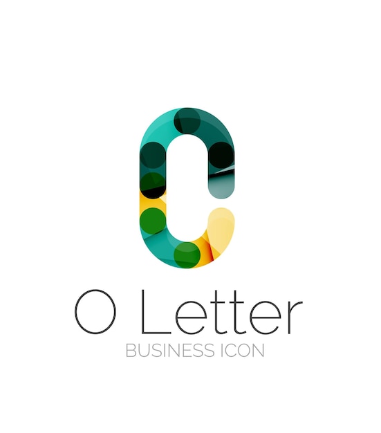 Minimal font or letter logo design