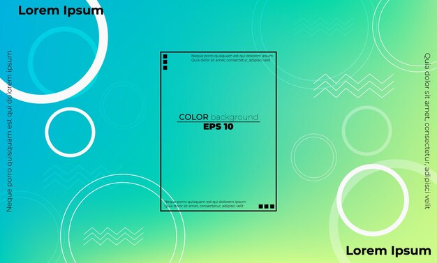 Minimal geometric background gradient shapes composition Applicable for gift card Poster on wall poster template landing page ui ux coverbook baner social media posted