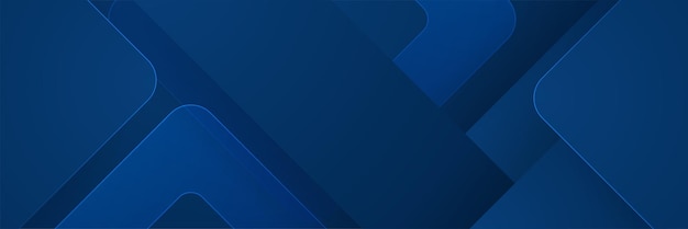 Минимальный геометрический синий фон баннера абстрактный дизайн векторный абстрактный графический дизайн шаблон фона баннера