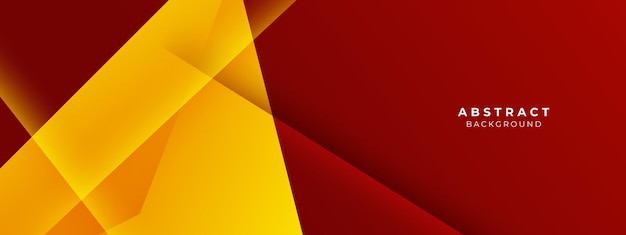 Minimal geometric red and yellow geometric shapes light technology background abstract design vector illustration abstract graphic design pattern presentation background web template