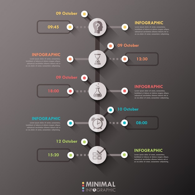 Минимальная инфографика