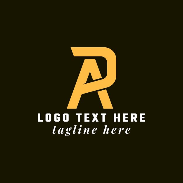 Vector minimal innovative initial ap logo and pa logo letter ap pa creative elegant monogram design