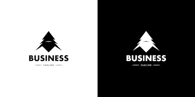 Вектор Минимальный дизайн логотипа для бизнеса