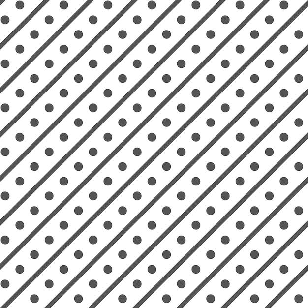 Vector minimal rhombus pattern with dots and diagonal lines