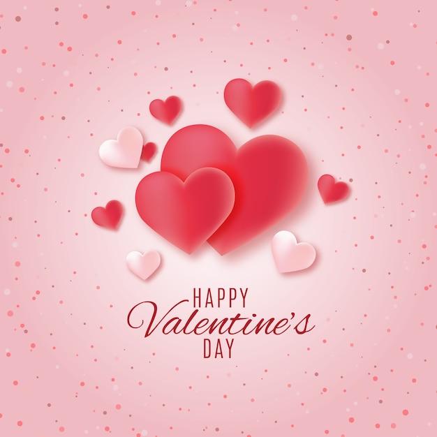 Minimal Valentine Heart Background