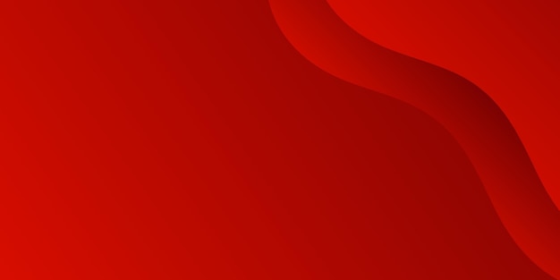 Vector minimal wavy red gradient dynamic background abstract modern landing page