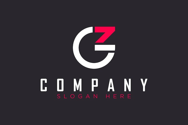 Minimale Awesome Trendy Professional Letter GZ Logo Design Template
