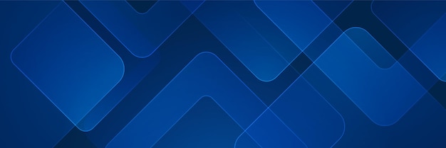 Minimale geometrische blauwe banner achtergrond abstract ontwerp Vector abstract grafisch ontwerp banner patroon achtergrond sjabloon