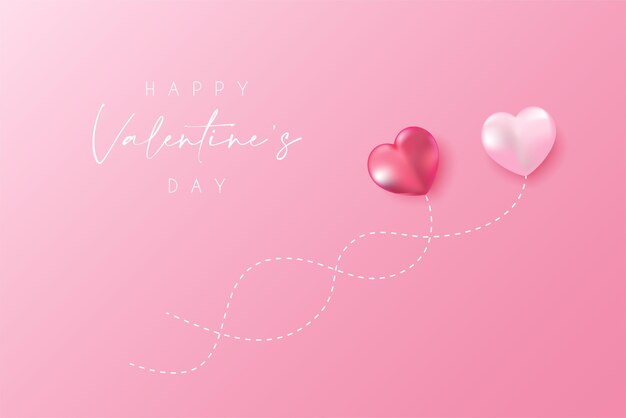 Minimale lijn hart voor Valentijnsdag concept achtergrond. Vectorsymbolen van liefde in vorm van hart.