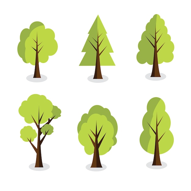 Minimalis vector bomen