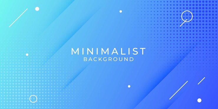 Minimalist abstract creative background design elements
