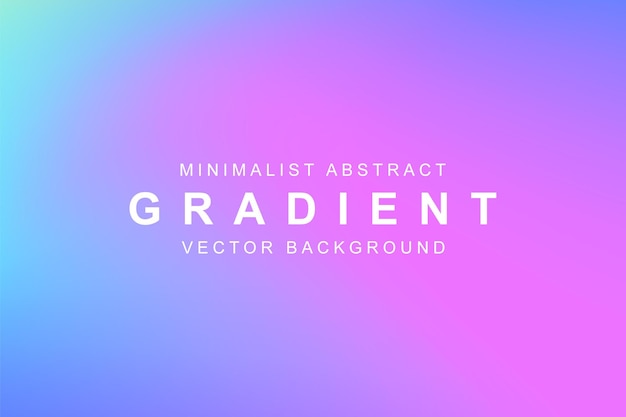 Minimalist abstract gradient vector background