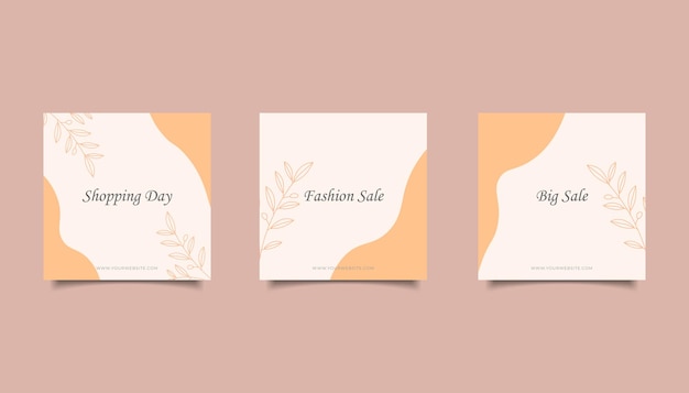 minimalist background for social media promotion
