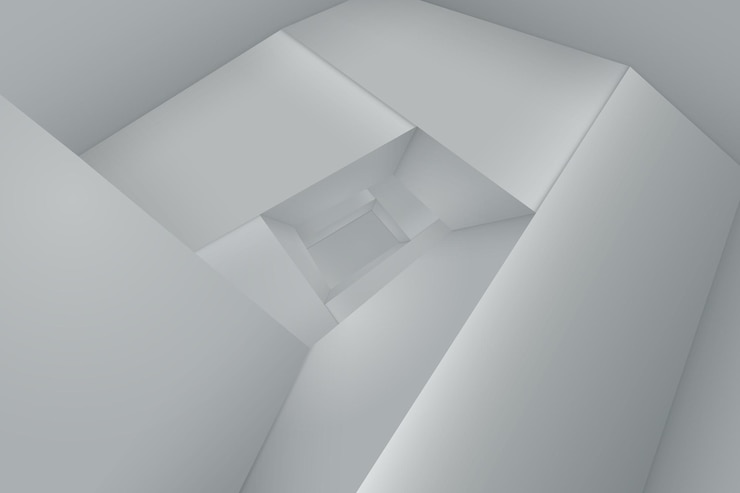Vector minimalist background with air ducts