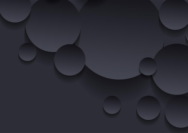 Minimalist black premium abstract background