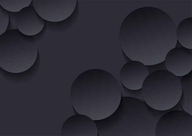 Minimalist black premium abstract background