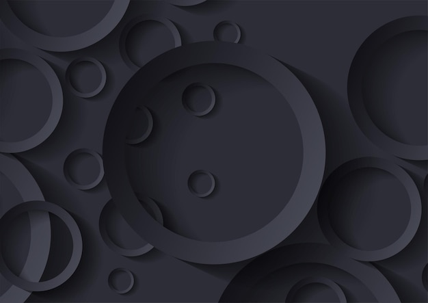 Minimalist black premium abstract background